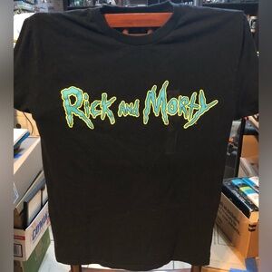 Rick and Morty Black Short Sleeve Tee